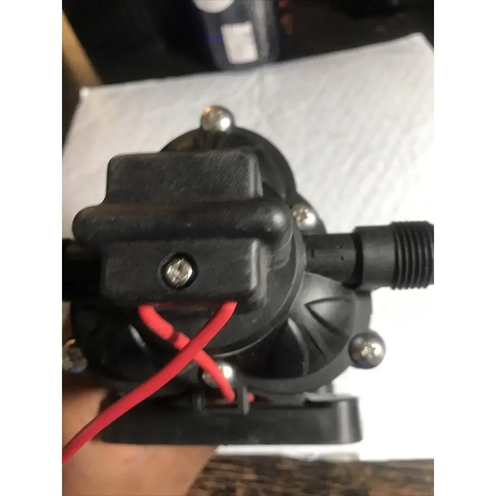 33 Series 12V RV Water Pump 3.5GPM 45PSI, 3-Chamber Diaphragm 3.5GPM-45PSI-12V